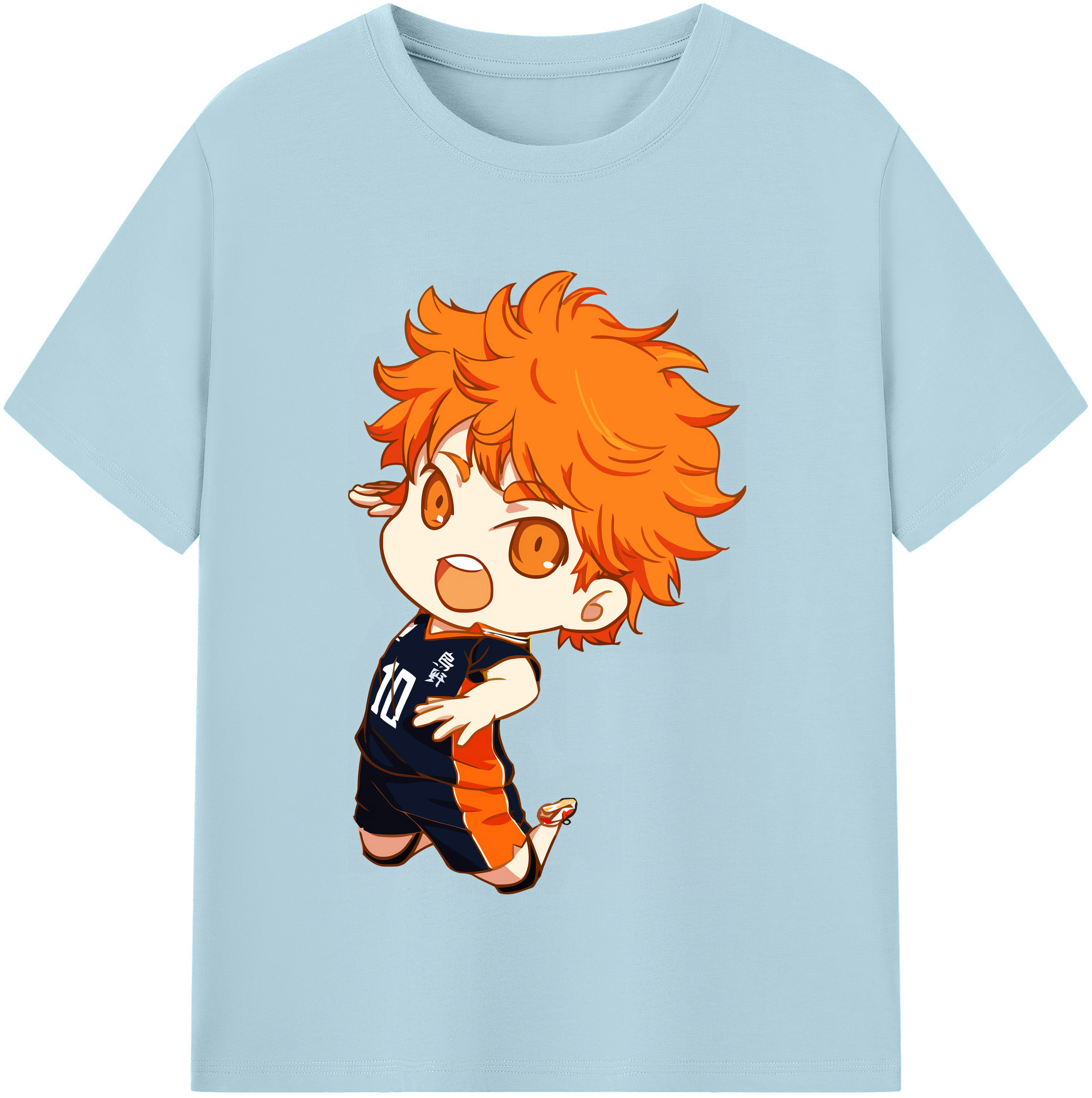 （画像用） ハイキュー!! Haikyu!! 綿100％半袖Tシャツ（フロントプリント）